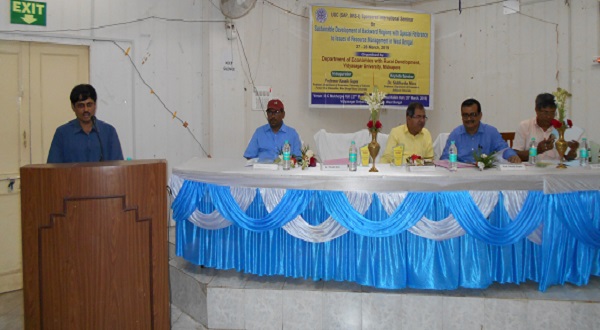 UGC (SAP, DRS-I) Sponsored International Seminar, March 2019