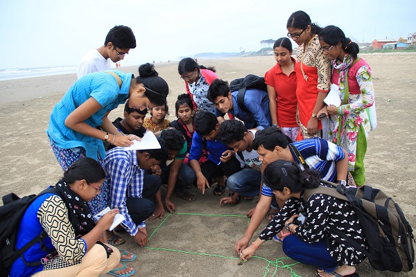 Field study at Talsari coastal area